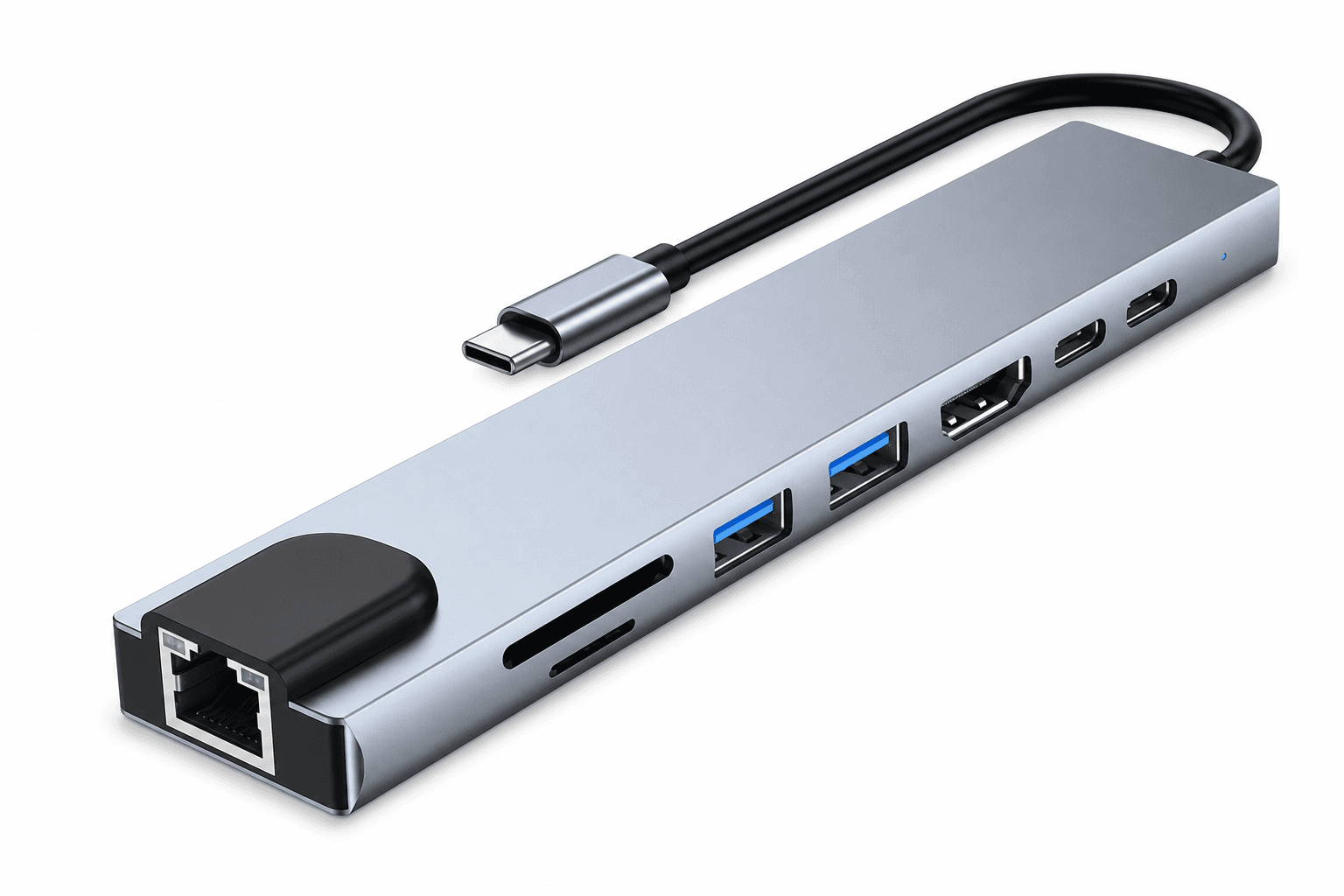 Hub USB-C 8-em-1